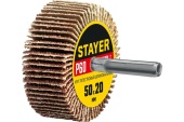 Круг шлиф. Stayer веер ф50-20мм Р60 арт.36607-060