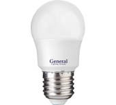 Лампа светодиодн. General 10W E27 4500K шар золотой к. 661435
