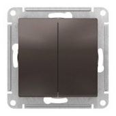 Выключатель 2кл мокко ATLASDESIGN Schneider арт.ATN000651