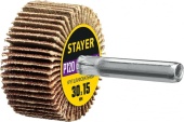Круг шлиф. Stayer веер ф30-15мм Р120 арт.36606-120
