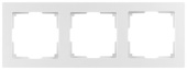 Рамка 3м Smartbuy Нептун белая арт.SBE-06w-Plastic-FR-3