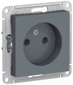 Розетка 1м б.з грифель ATLASDESIGN Schneider арт ATN000741