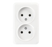 Розетка 2м б.з белая Юпитер SmartBuy арт.SBE-03w-10-S2-N-c