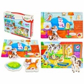 Веселые магнитики Домашние животные арт.ИН-7612