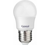 Лампа светодиодн. General 15W E27 6500K шар к.661109