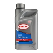 Масло моторное Sintec super SAE 10W-40 п-синт, 1л к,801893