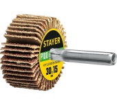 Круг шлиф. Stayer веер ф30-15мм Р100 арт.36606-100