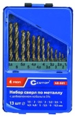 Набор сверл Cutop Profi по мет. 13пр. арт.48-601