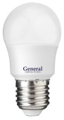 Лампа светодиодн. General 10W E27 6500K шар к.683800