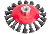Корщетка FIT душм колесо сталь 115мм арт.39115