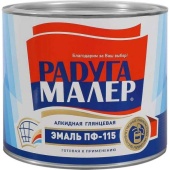 Эмаль Радугамалер ПФ-115 1,9кг ярко-зеленый