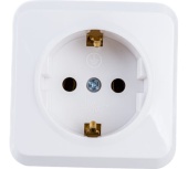 Розетка 1м Smartbuy Юпитер с.з белая арт.SBE-03w-16-S1-Z-c