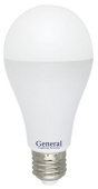 Лампа светодиодн. General 25W E27 6500K шар к.690300