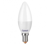 Лампа светодиодн. General 12W E14 6500K свеча к.649929