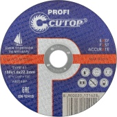 Круг отрезн. по металлу CUTOP 150 1,6 22мм арт.40012т