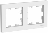Рамка 2м белая ATLASDESIGN Schneider арт. ATN000102