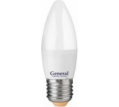 Лампа светодиодн. General 12W E27 6500K свеча к.661094