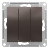 Выключатель 3кл мокко ATLASDESIGN Schneider арт. ATN000631