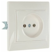 Розетка 1м Smartbuy Венера б.з белая арт.SBE-01w-10-S1-N-c