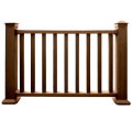 Перила деревянные
