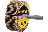 Круг шлиф. Stayer веер ф50-20мм Р120 арт.36607-120