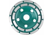 Чаша шлиф. алмазная GreatFlex 125-22.2мм двухрядная арт.55-780