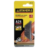 Лезвия трапециевидные Stayer Profi 5шт арт.0925-S5