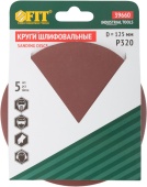 Круг шлиф. FIT под липучку ф125мм Р320 арт.39660