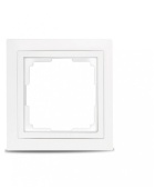 Рамка 1м Smartbuy Нептун белая арт.SBE-06w-Plastic FR-1
