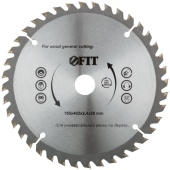 Диск пильный по дереву FIT 165-40Т-20мм арт.37730