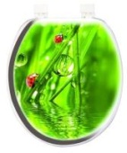 Сиденье для унитаза мягкое AQUA-PRIME Божьи коровки AQ.06.6610 330967